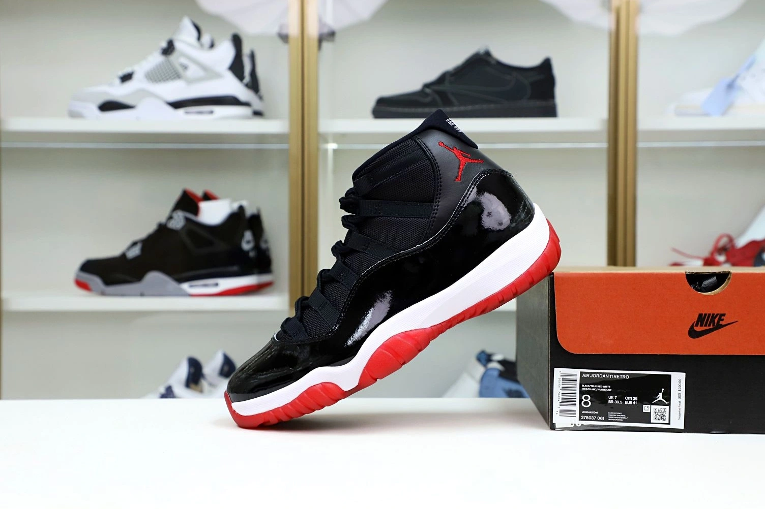 AIR 2019 'BRED' JORDAN RETRO 11 0120